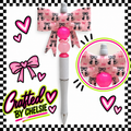 Pink checkered Raccoon