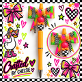 Neon Checkered