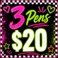 Three Pens