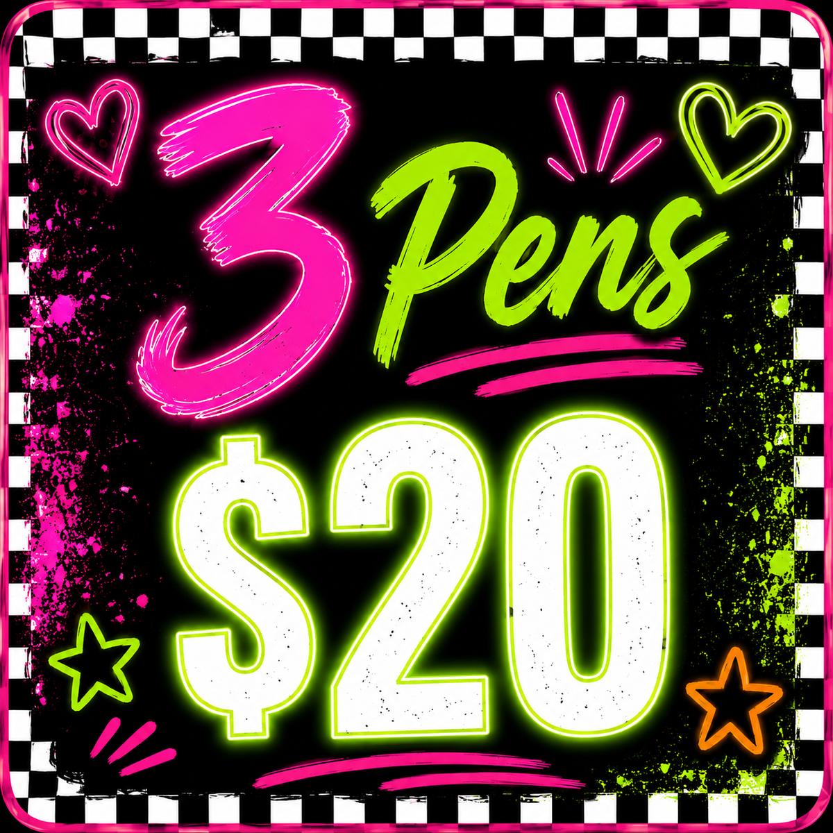 Three Pens