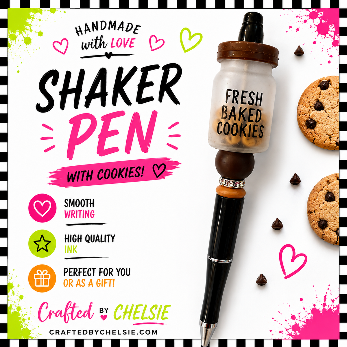 Cookie Shaker Pen