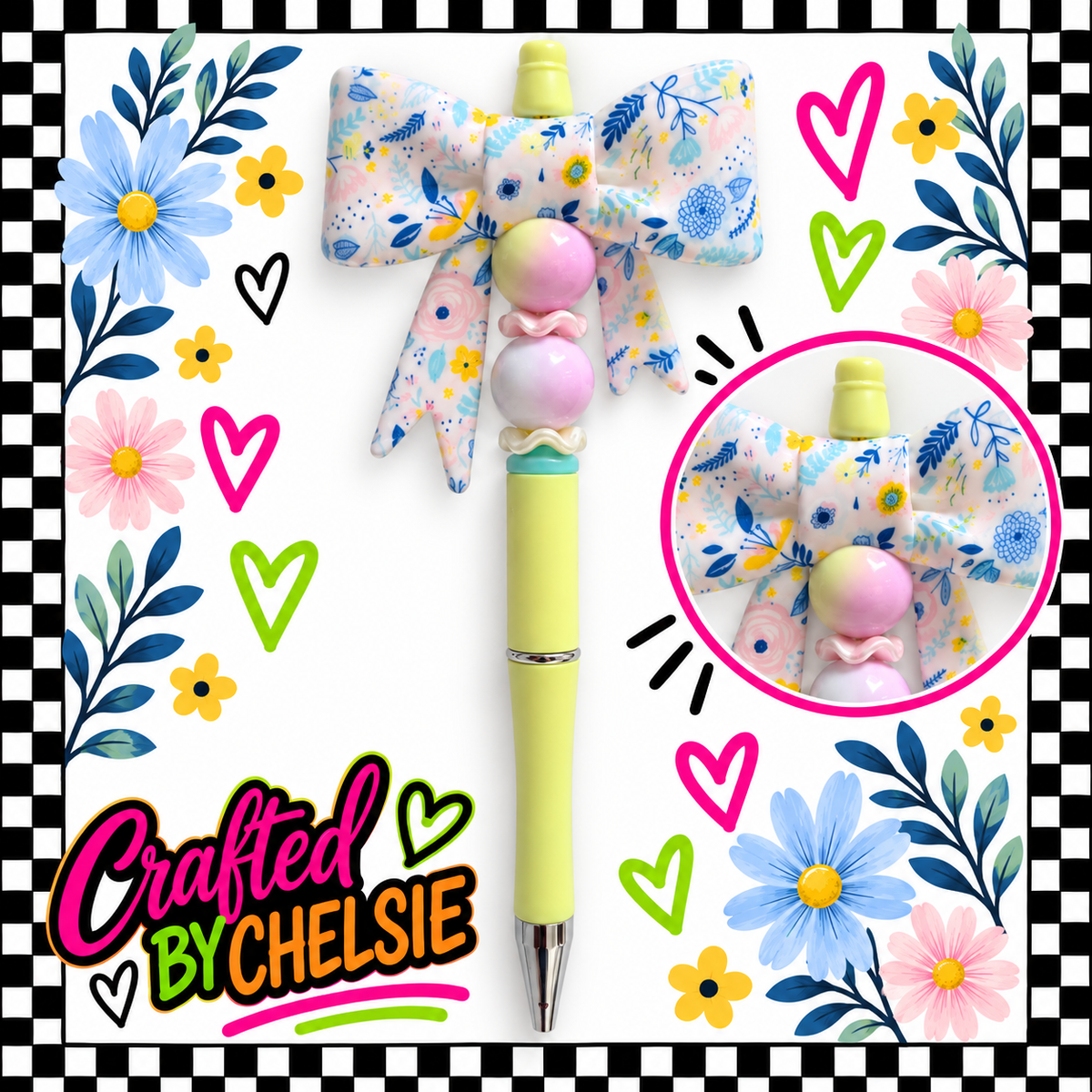 Floral Pen