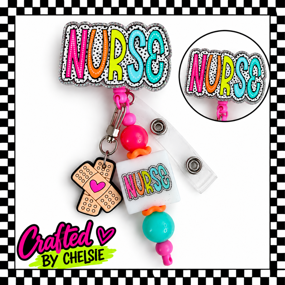Nurse Badge Reel
