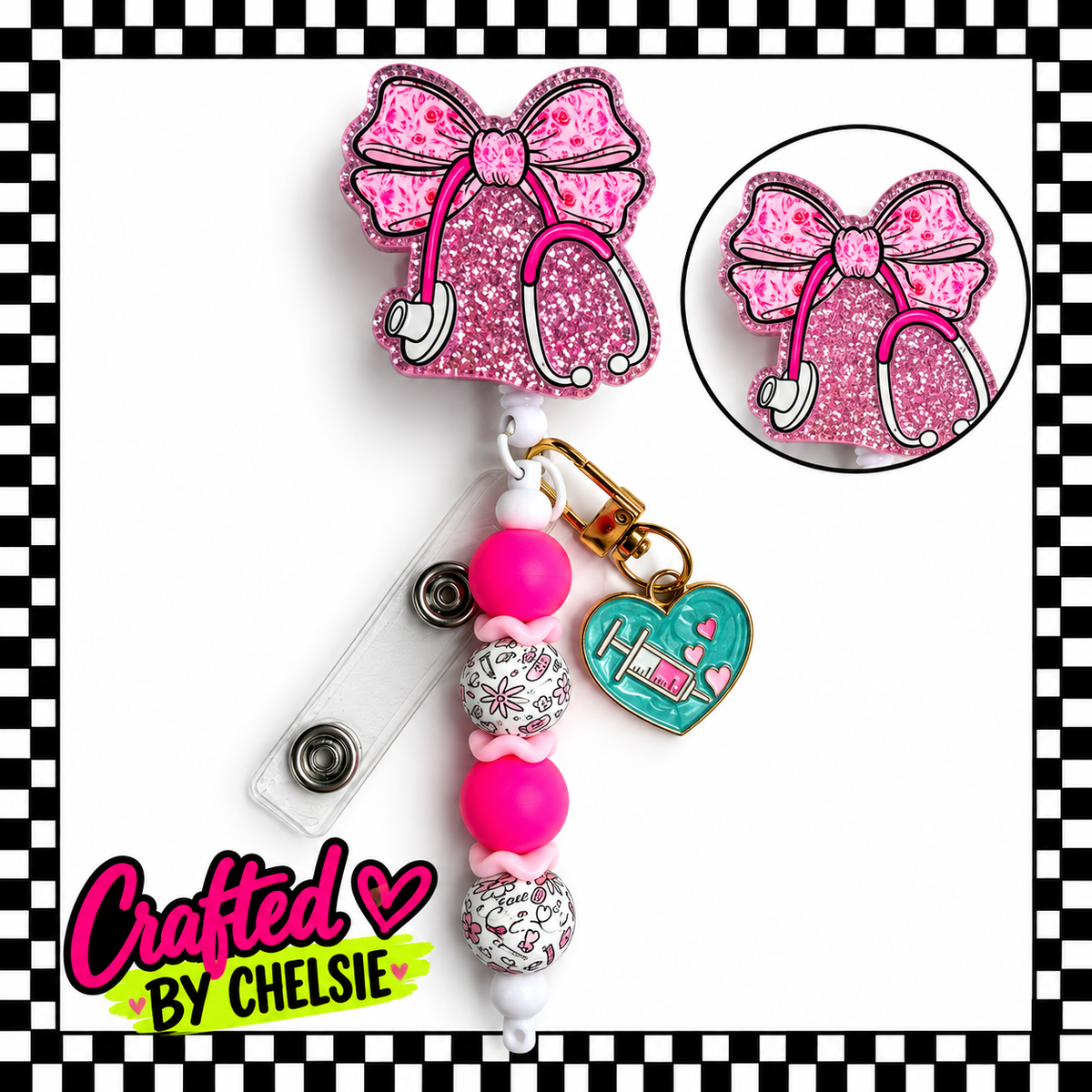 Nurse Badge Reel